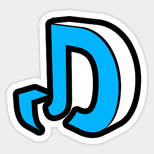 JD Logo Sticker